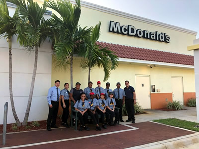 "B"ing The Best is a McDonald’s Restaurant franchisee comprised of 30 restaurants from Ft. Pierce in St. Lucie County to Boca Raton in Palm Beach County. 